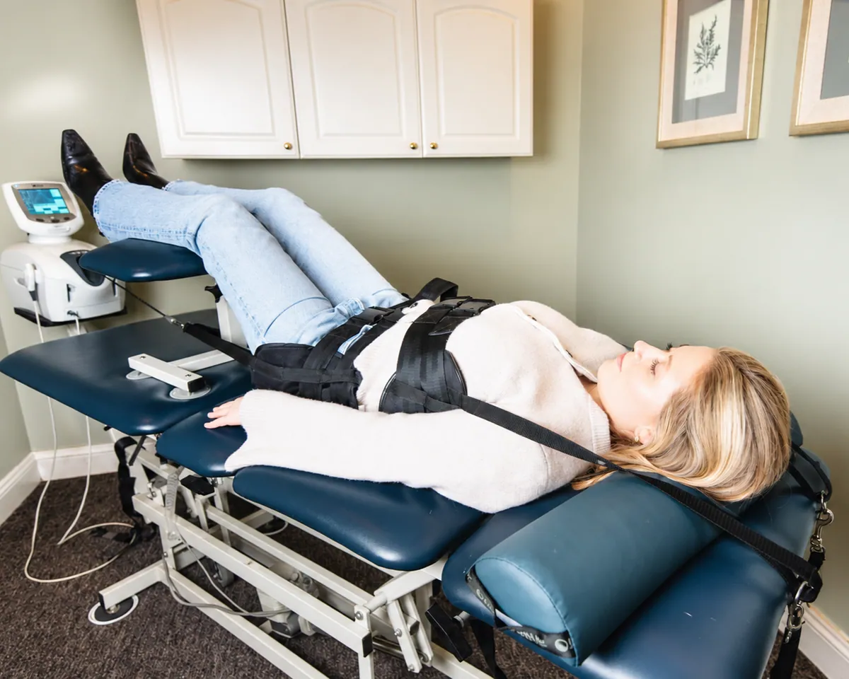 Chiropractic adjustment spinal treatment back pain relief North Hampton NH